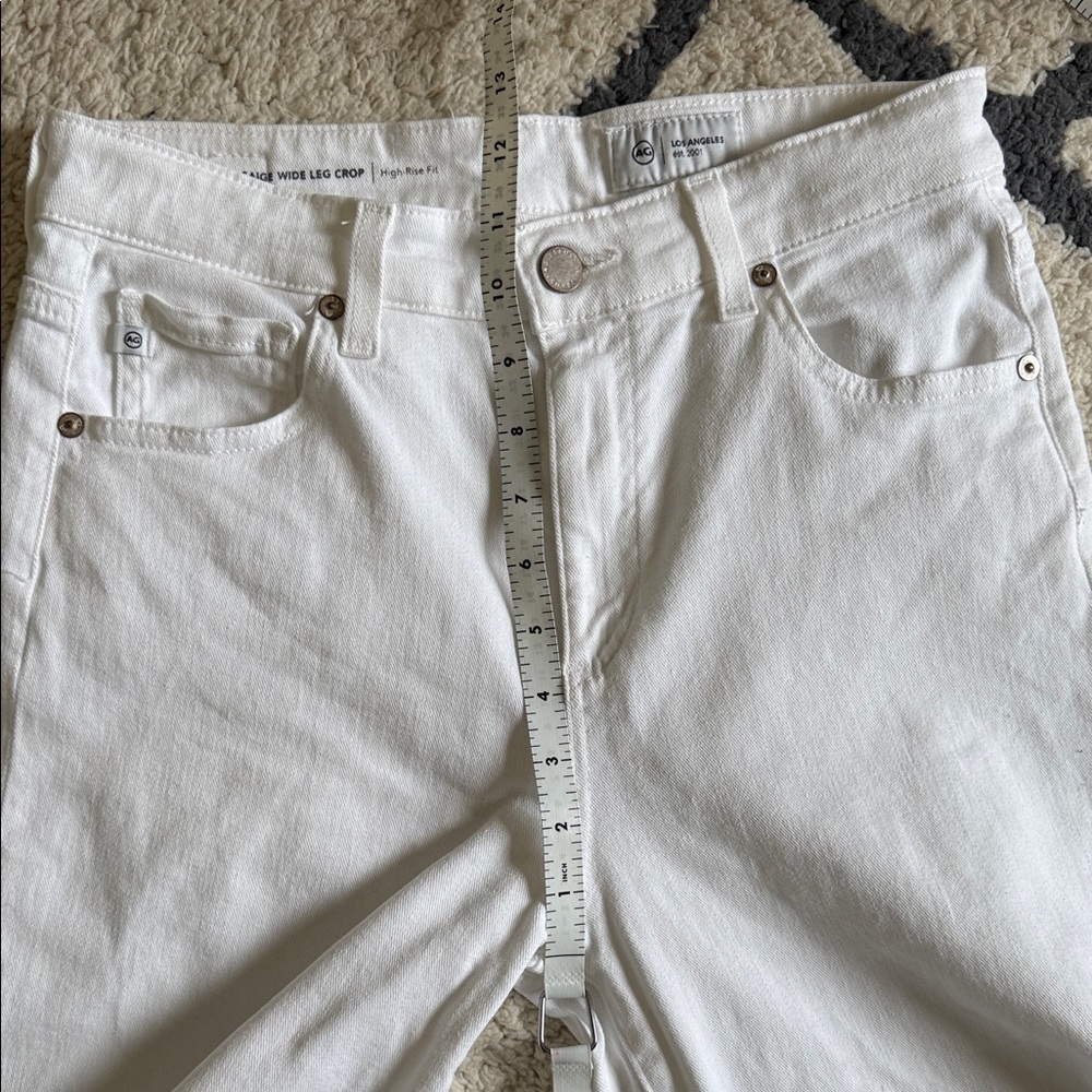 AG Saige Wide Leg Crop Jeans - Picture 6 of 7